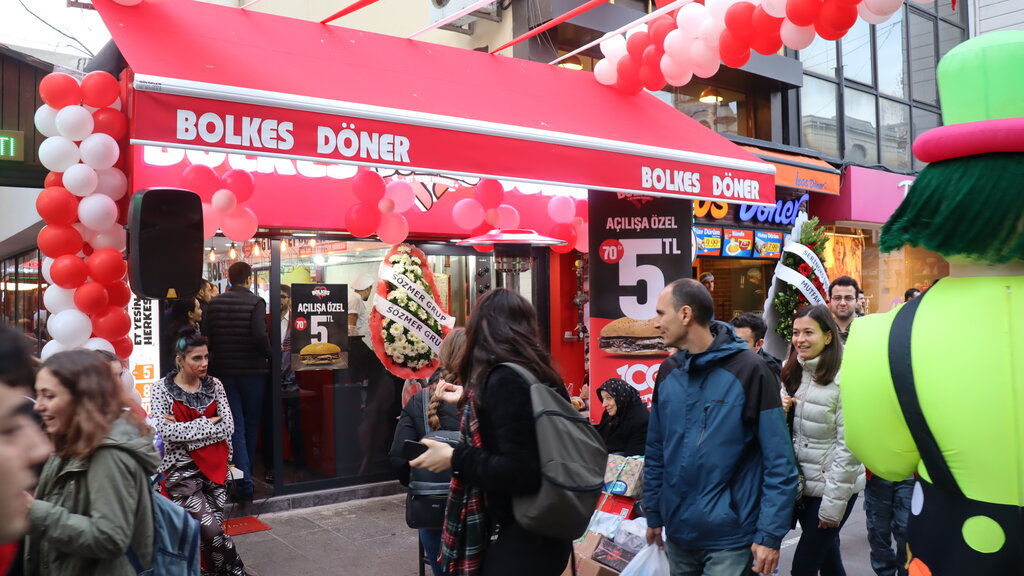 Fast food Bolkes Döner Mühürdar, Istanbul, photo
