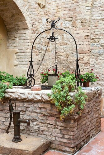 Внешний вид отеля Residenza d'Epoca Palazzo Buonaccorsi в Сан-Джиминьяно, фото 5