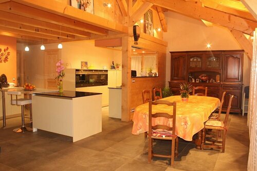 Гостиница Chalet aux 3 biches в Бонвиле