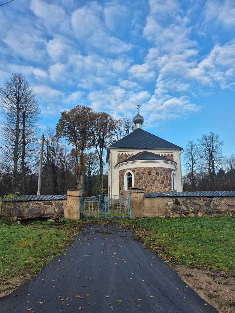 Orthodox church Church of the Dormition in Mańkavičy, Vitebsk District, photo