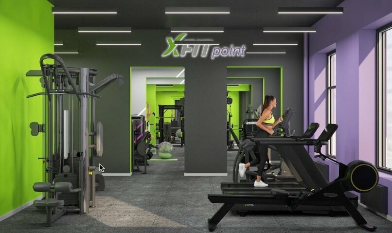 Sports hall, gym Xfit, Kotelniki, photo