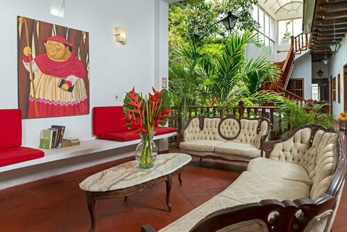 Внешний вид отеля Hotel Casa del Curato в Картахене, фото 2