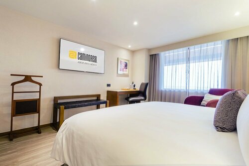 Внешний вид отеля Camino Real Aeropuerto Mexico в Мехико, фото 4