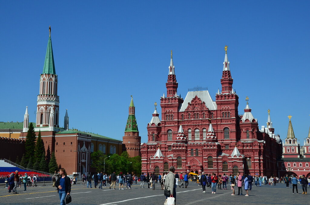 Достопримечательность Никольская башня, Москва, фото