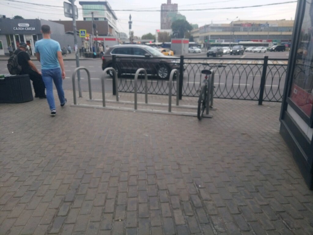 Bicycle parking Velosipednaya parkovka № 18004 metro Voykovskaya, Moscow, photo