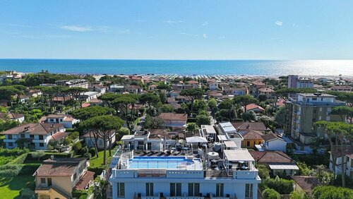 Внешний вид отеля Zen Hotel Versilia в Пьетрасанте, фото 3