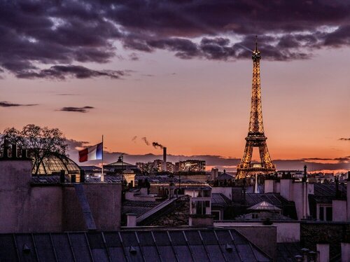 Внешний вид отеля Hotel Pavillon des Lettres в Париже, фото 4