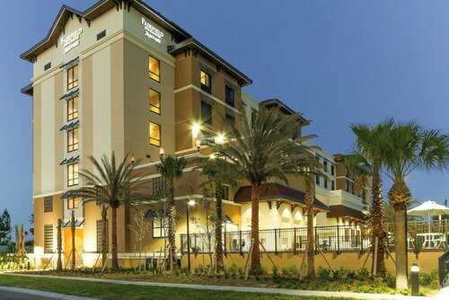 Внешний вид отеля Fairfield Inn & Suites by Marriott Clearwater Beach в Клеруотере, фото 1
