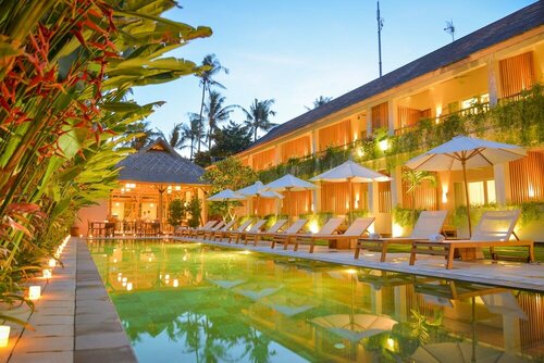 Внешний вид отеля The Open House Bali в Джимбаране, фото 1