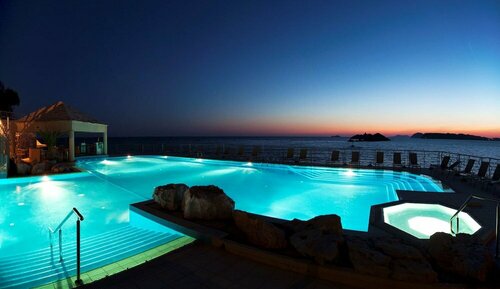 Внешний вид отеля Hotel Dubrovnik Palace в Дубровнике, фото 2