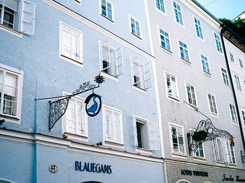 Внешний вид отеля ArtHotel Blaue Gans в Зальцбурге, фото 4