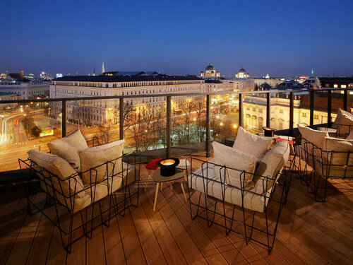 Гостиница 25hours Hotel Vienna at MuseumsQuartier в Вене