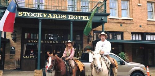 Гостиница Отель Courtyard by Marriott Fort Worth Historic Stockyards в Грейпвайне