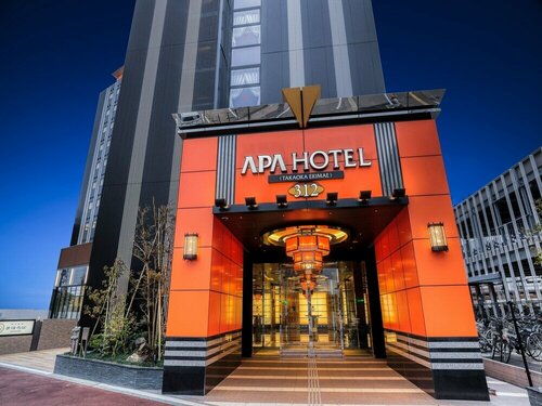 Гостиница Apa Hotel Takaoka Ekimae в Префектуре Тояма