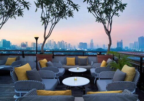 Внешний вид отеля The Hermitage, A Tribute Portfolio Hotel, Jakarta в Особом столичном округе Джакарте, фото 2