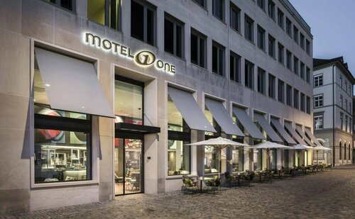 Внешний вид отеля Motel One Basel в Базели, фото 1
