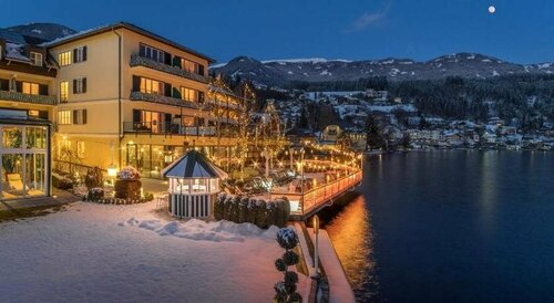 Внешний вид отеля Seeglück Hotel Forelle Superior в Милльштатт-ам-Зе, фото 1