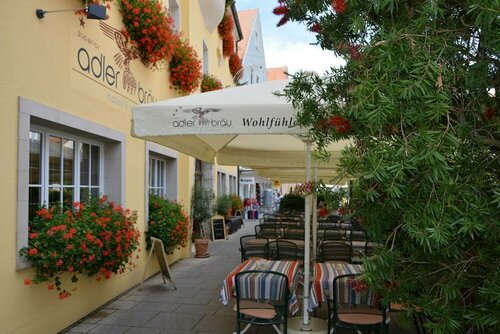 Гостиница Land-gut-Hotel Adlerbräu в Гунценхаузене