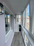 Cozy House (Afontovskiy Lane, 2), glazing of balconies and loggias