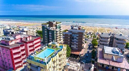 Гостиница Hotel Soleblu в Римини
