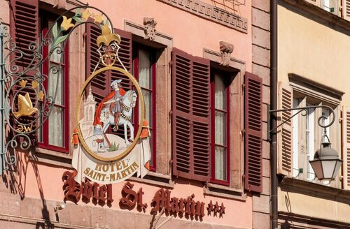 Внешний вид отеля Hotel Saint-Martin в Кольмаре, фото 5
