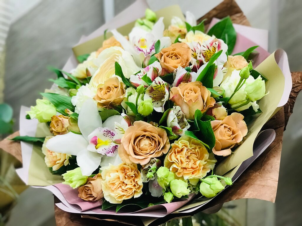 Flowers and bouquets delivery Flowers, Moscow, photo