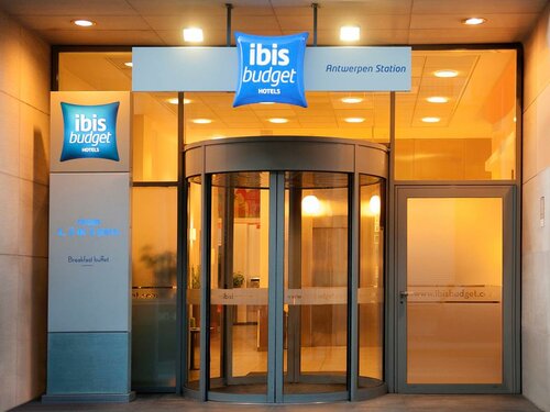 Внешний вид отеля Ibis budget Antwerpen Centraal Station в Антверпене, фото 1