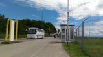 Контрольно-пропускной пункт Грузии Лагодехи (S-5 Highway) ، حاجز حدودي
