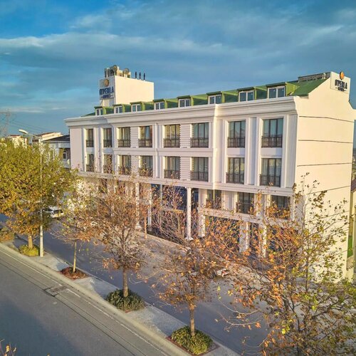 Внешний вид отеля Operla Airport Hotels Trademark Collection by Wyndham в Арнавуткёйе, фото 4