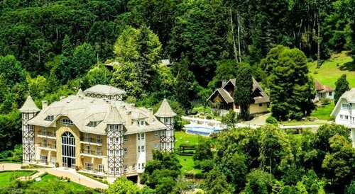 Внешний вид отеля Carballo Hotel & SPA в Кампос-ду-Жордану, фото 4