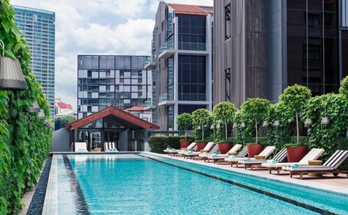 Внешний вид отеля M Social Hotel Singapore в Сингапуре, фото 2