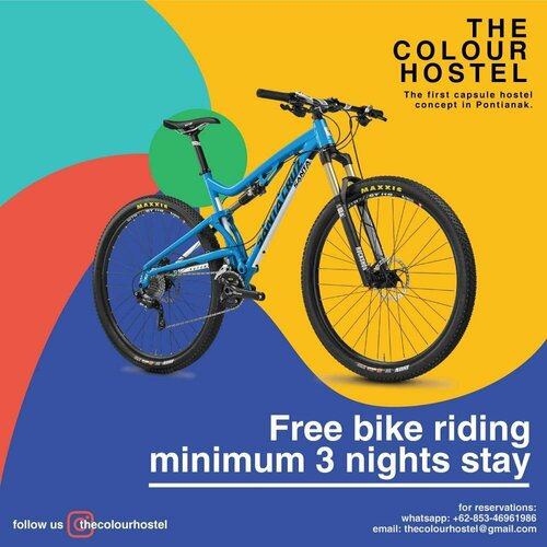 Гостиница The Colour Hostel в Провинции Западный Калимантан