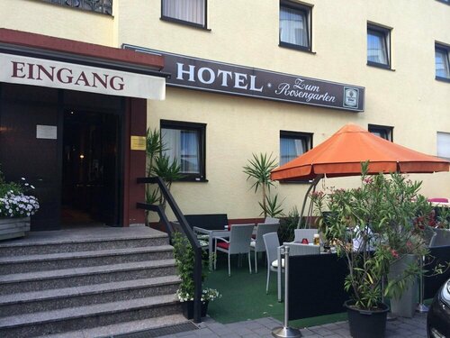 Гостиница Hotel Zum Rosengarten в Дармштадте