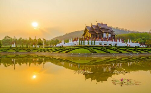 Внешний вид отеля Отель Amanor Hotel Chiang Mai в Чиангмае, фото 4