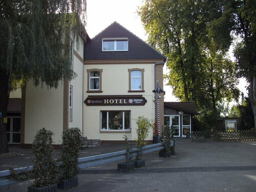 Гостиница Hotel Zum Grunewald в Динслакене