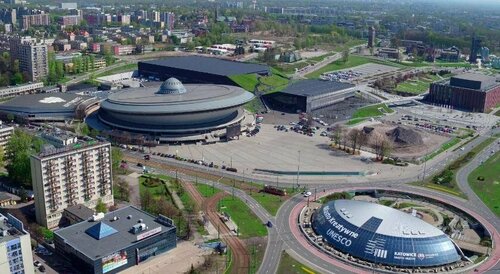Гостиница Hotel Diament Spodek Katowice в Тыхы