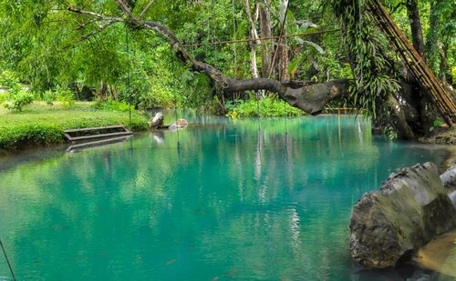 Внешний вид отеля Vilayvong Hotel в Вангвьенге, фото 5