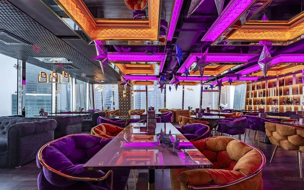 Панорама: Nebo Lounge, кальян-бар, Пресненская наб., 6, стр. 2, Москва - Яндекс 