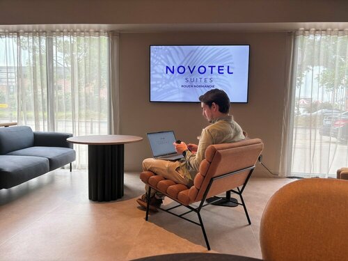 Гостиница Novotel Suites Rouen Normandie в Дьеппе