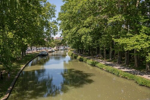 Гостиница Hôtel du Canal в Каркассоне