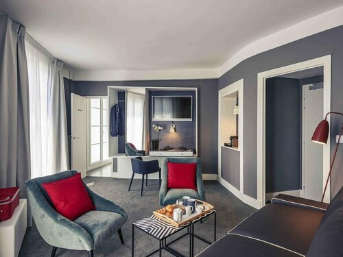 Внешний вид отеля Hotel Mercure Brest Centre Les Voyageurs в Бресте, фото 2