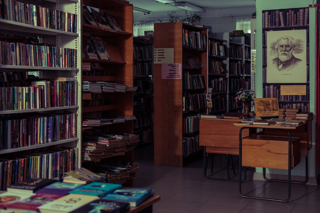 مكتبة Tsentralizovannaya bibliotechnaya sistema Asbestovskogo gorodskogo okruga ، ، صورة