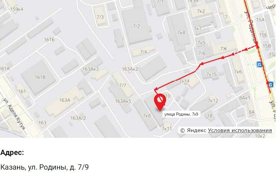 Солдатская 8 казань карта