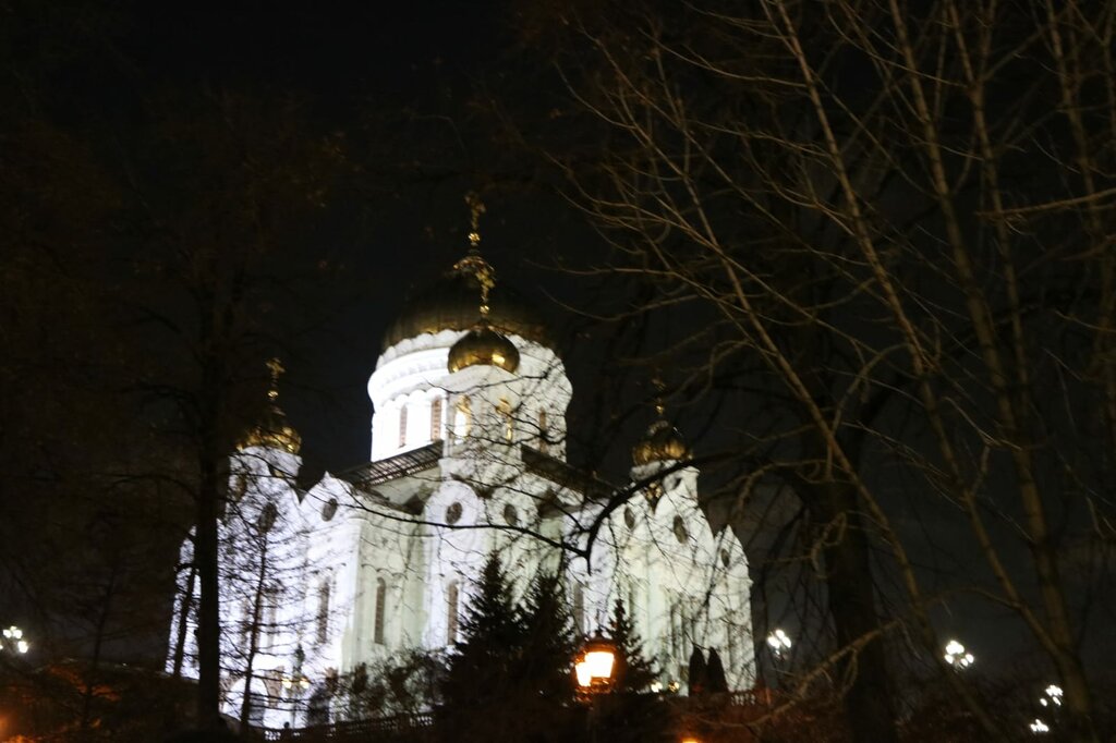 Зал Церковных Соборов Храма Христа Спасителя, православный храм, ул ...