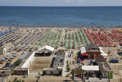 Гостиница Bellevue в Римини