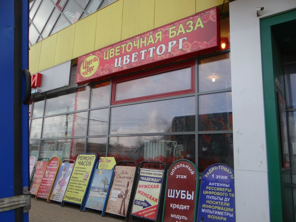 Магазины Цветторг Ярославль