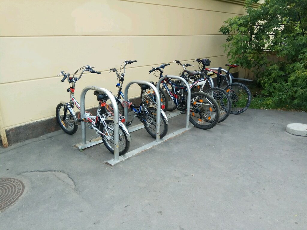 حاملة الدراجات Velosipednaya parkovka № 16002 metro Izmaylovskaya ، موسكو، صورة