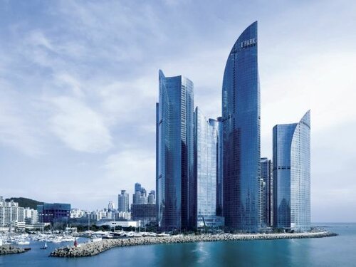 Внешний вид отеля Park Hyatt Busan в Пусане, фото 1