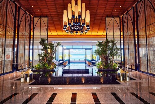 Внешний вид отеля Ryukyu Hotel & Resort Nashiro Beach в Итомане, фото 2