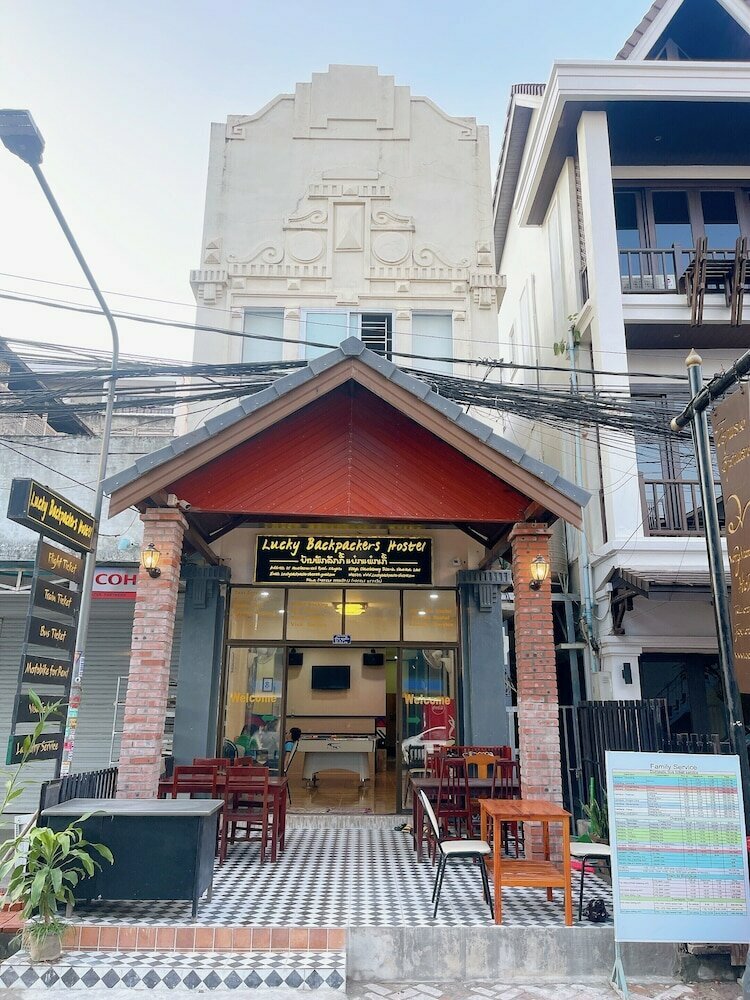 Hostel Lucky Backpackers, Vientiane, photo
